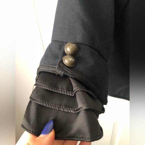 Military Style Button Jacket - Picture 5 of 9